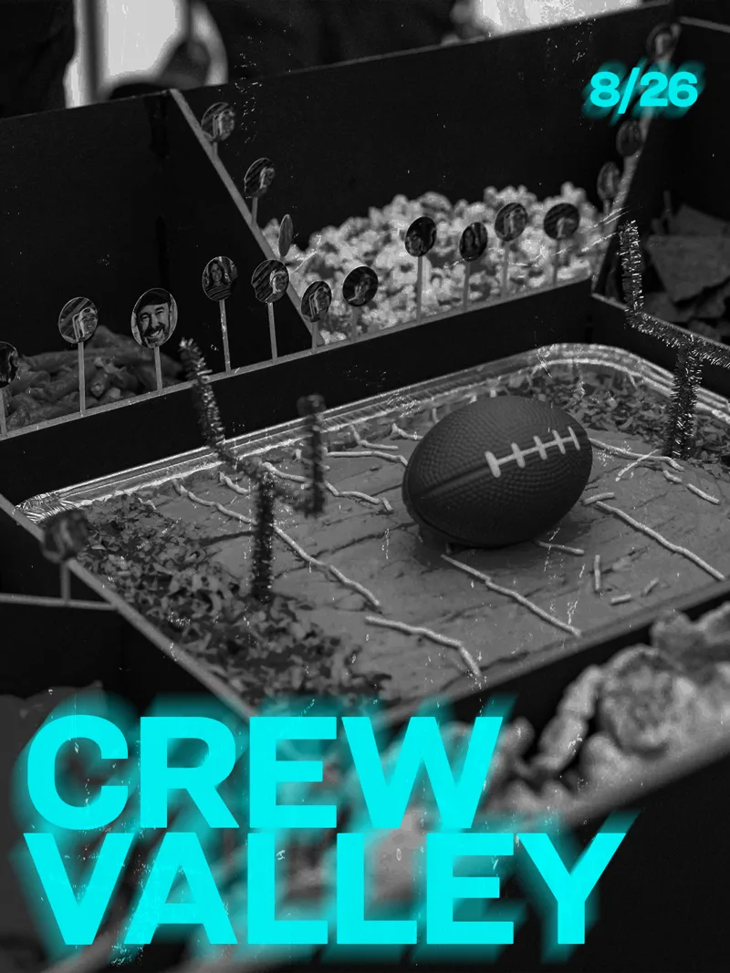 CREW Valley theme night &mdash; August 26